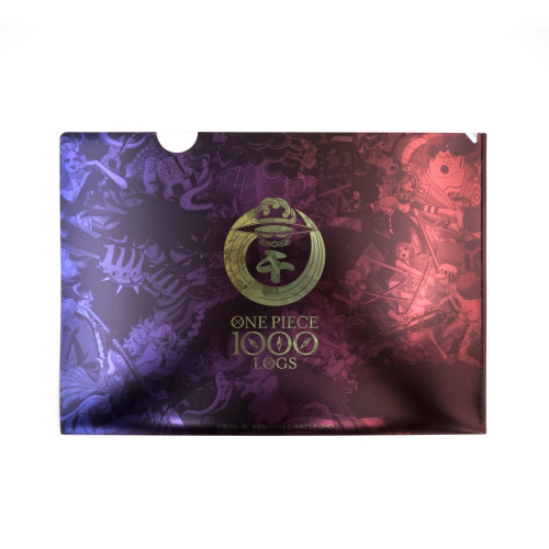 One Piece 1000 LOGS metal clear file